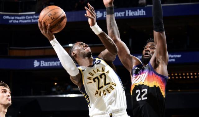 告别肿块成功复出 勒韦尔步行者首秀砍13+7